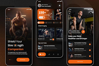make a fitness app gym app workout app health app ai fitness app fitness website