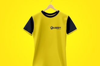 design corporate office t shirts, cap and mug with your logo