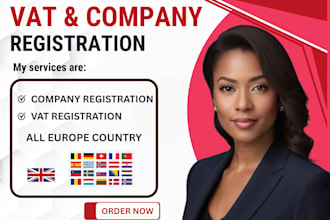 do company registration, vat in cyprus, malta, estonia latvia, germany poland uk