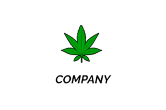 design cannabis and weed logo with 19 hours