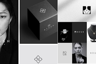 design a luxurious and elegant logo for your jewelry brand
