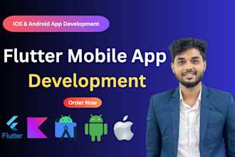 be your flutter developer for android and ios mobile apps