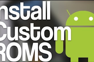 install custom rom, root android and fix errors in android software, firmware