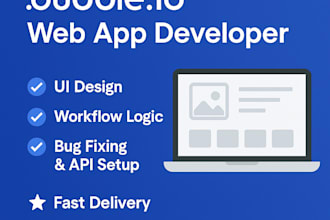 develop and fix bubble io app with responsive ui and workflow logic