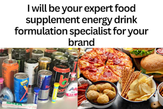 your expert food supplement energy drink formulation specialist for your brand