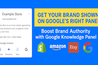 do verified shopify amazon google knowledge panel for business