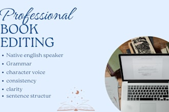 professionally edit and critique your book