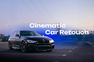 professionally edit and color grade your car photos