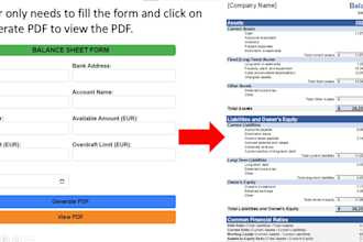 convert HTML forms to fillable PDF with qr code auto filled downloadable docs