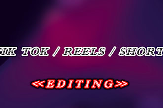 edit your tiktok, reels or youtube shorts with effects