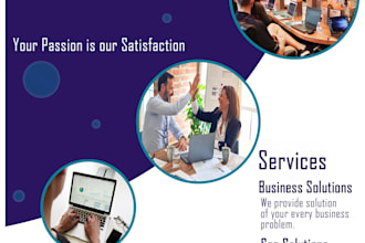 design corporate flyer, brochure or postcard design