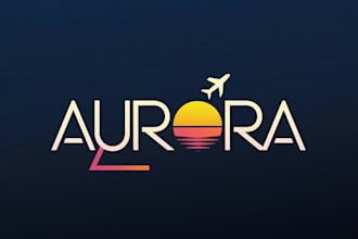design travel and hotel logo with 20 hours