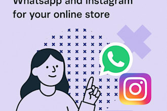 respond to whatsapp and instagram messages for your store