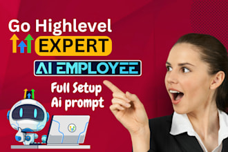 setup gohighlevel ai voice calling agent with ai employee calling prompt