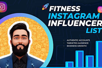 provide the best instagram fitness influencer list for your brand