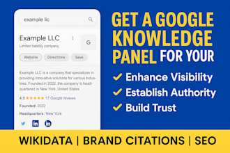 help your llc business appear on google knowledge panel