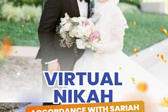 be your online nikah imam help you with witnesses and wali