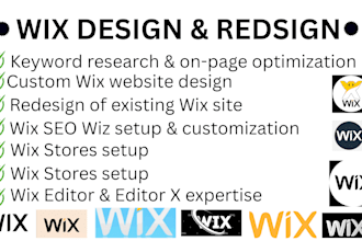 create wix website redesign wix online store wix velo wix code wix automation