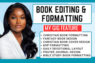 edit format design christian book devotional prayer journal christian book cover