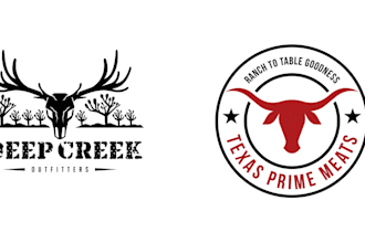 do fishing hunting outdoor vintage logo design