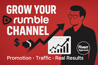do organic rumble video promotion to boost engagement