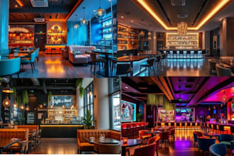 do lounge bar interior design, cafe, restaurant, nightclub, bar