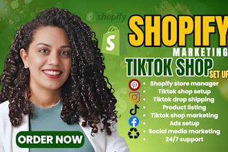 setup tiktok shop dropshipping boost shopify marketing sales tiktok ads manager
