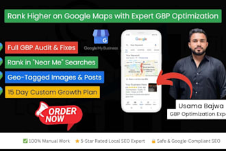 do complete gbp optimization with a 15 day growth plan