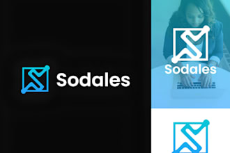 design creative modern tech startup, saas, security, and business logo