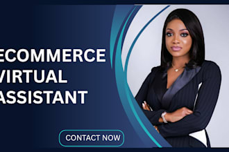 ecommerce virtual assistant for shopify amazon wordpress convertkit