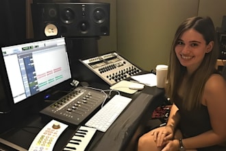 sing, produce any song in spanish or english