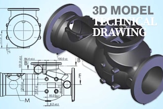 draw technical line drawing, blueprint,2d drawing, product sketch, line art