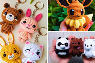 design custom crochet or amigurumi patterns for you