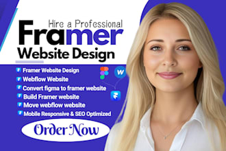 build design redesign framer website developer webflow figma framer landing page