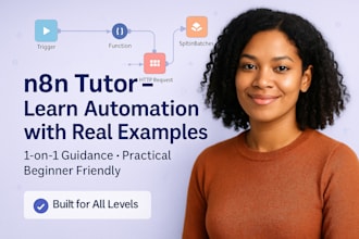 teach you n8n with real world examples and use cases