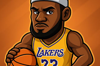 design cartoon,sport mascots logo