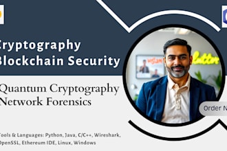 help with cryptography, blockchain security, reverse engineering, and forensics