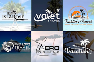 design a unique travel logo and any graphic design with unlimited revisions