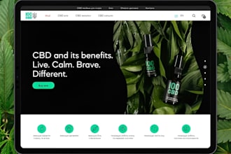 design cdb shopify store hemp dropshipping vape website cannabis store cdb store
