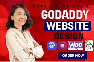 redesign godaddy website design godaddy website  design busines website and seo