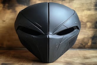 create 3d cosplay, cosplay prop, cosplay helmet, halloween mask, japanese mask