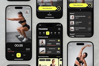 build ai fitness app, ai gym app, fitness app and website health app and website