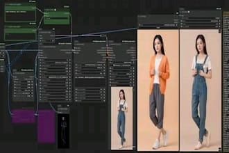 create comfyui workflow using stable diffusion for realistic ai image generation