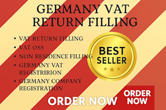 register your germany company and vat, complete setup for amazon or eu business