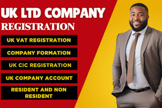 do UK ltd company and UK business and vat registration for UK and non residents