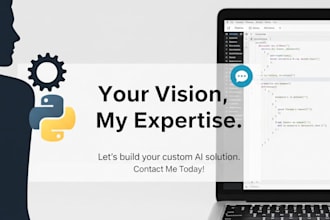 develop custom ai ml, llm, rag, langchain and nlp solutions in python