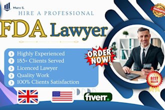 be your fda lawyer, 510k dossier, fda registration, supplement label