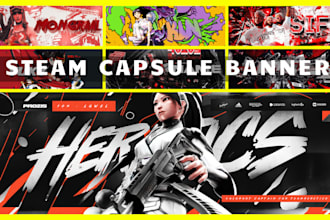 do steam capsule banner steam capsule art steam game poster ui steam header logo