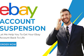 reinstate all types of ebay permanent account suspension
