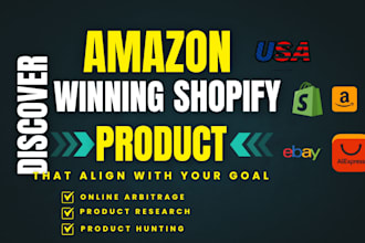winning amazon online arbitrage product research viral shopify product hunting